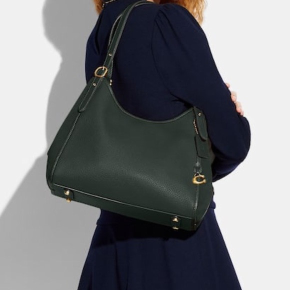 Coach Lori Shoulder Bag in Amazon Green - Picture 4 of 5